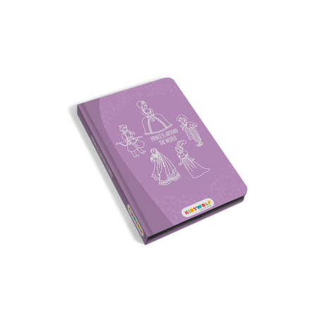 Kidywolf - pad rysunkowy z ekranem LCD wzór: Princess, Księżniczki