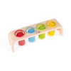 Janod Drewniana układanka sortowanie kolorów