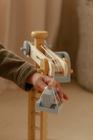 Little Dutch Dźwig drewniany budowlany