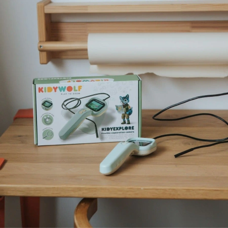 Kidywolf - Podświetlana kamera z ekranem LED dla dzieci +6 | elastyczna kamera do eksploracji