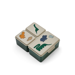 Liewood lunchbox, śniadaniówka Dinosaurs / Mist