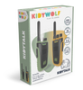 Zestaw krótkofalówki Kidywolf - walkie talkie zielono-pomarańczowe