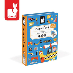 Magnetyczna układanka Pojazdy Magnetibook