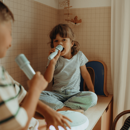 Kidywolf - karaoke dla dzieci, głośnik i 2 mikrofony