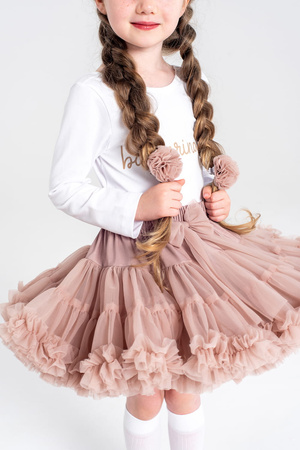 Manufaktura Falbanek spódnica wenecki róż 4-6