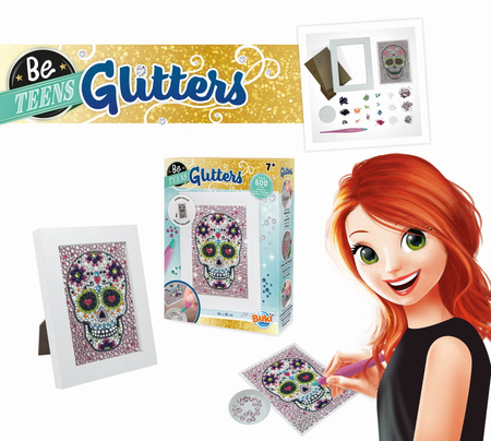 Buki Mozaiki z kryształków - MEKSYKAŃSKA MASKA