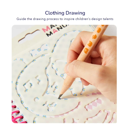 mideer Zeszyt kreatywny małego designera mideer –Księżniczki na balu