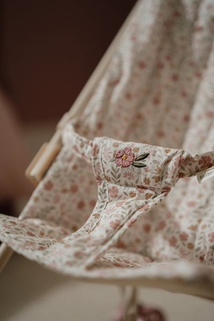 Little Dutch Wózek składany dla lalek Beż Soft Flowers