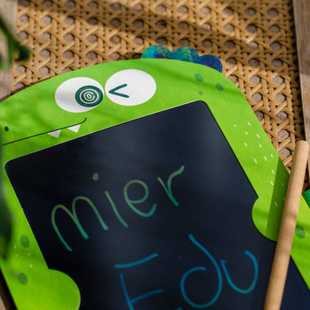 mierEdu Tablet graficzny LCD do rysowania - Dinozaur