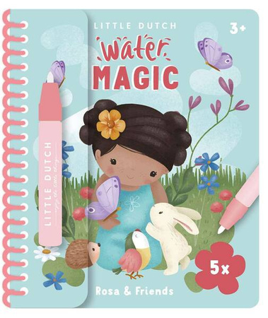 Little Dutch Kolorowanka wodna Rosa & friends