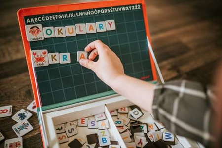 Janod Magnetyczna układanka Polski Alfabet Magnetibook