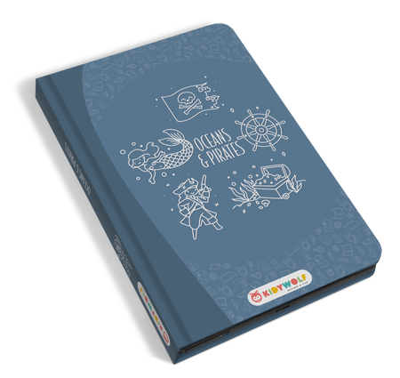 Kidywolf  - pad rysunkowy z ekranem LCD ocean i piraci