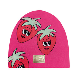 DEAR SOPHIE STRAWBERRY PINK / BEANIE - 86-92