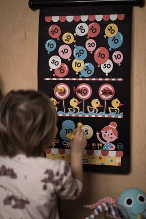 Magnetyczna gra w rzutki Wesołe miasteczko