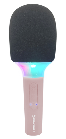 Kidywolf - mikrofon karaoke - różowy Bluetooth