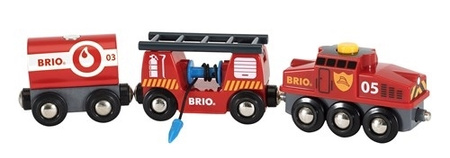 BRIO World Pociag Straży Pożarnej