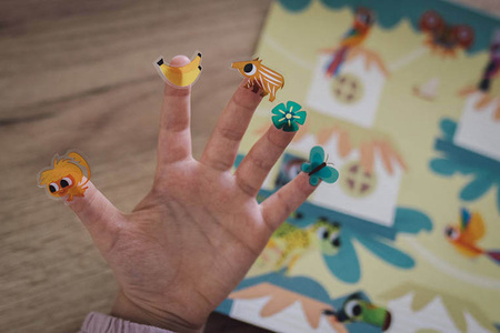 Janod Zestaw kreatywny Naklejki i ozdoby My arts &