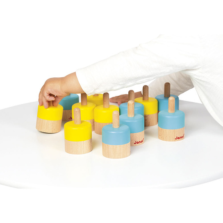 Janod – Gra Memory Dźwiękowe dla Dzieci 3+ | Sensoryczna Gra Pamięciowa