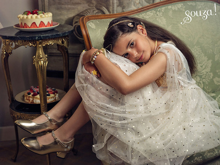 Souza! Sukienka Wizytowa Tiulowa Dorianne – elegancka sukienka dla dziewczynki