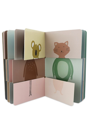 Trixie „Zwierzaki” Książeczka z otwieranymi okien.