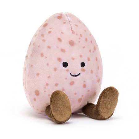 Jellycat Jajko z Piegami Różowe 10 cm