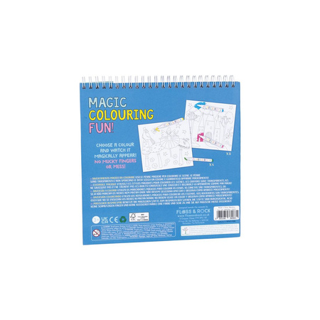 Floss & Rock Baletnice Książeczka do Kolorowania z Magicznymi Pisakami