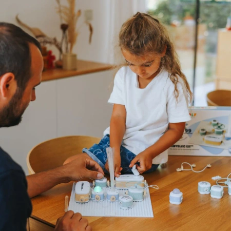 Kidywolf - – zestaw expert elektroniczny dla dzieci 8+ | Budowanie obwodów | Nauka przez eksperyment