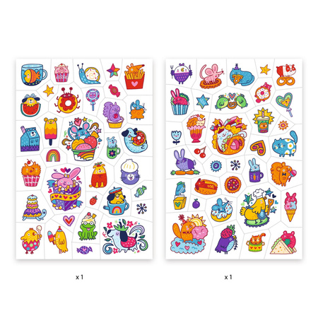 Djeco Tatuaże MINI SŁODKOŚCI