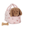 Little Dutch Pies Jackie w torbie – przytulanka z kostką magnetyczną i torbą transportową dla dzieci 12m+