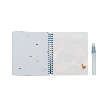 Little Dutch Kolorowanka wodna Jim & friends