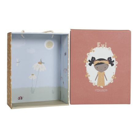 Little Dutch Lalka Evi 35 cm – miękka przytulanka w żółtej sukience