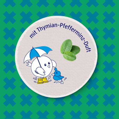 Sól do kąpieli BĄDŹ ZDRÓW – tymianek, mięta, dla dzieci od 1 roku – DRESDNER ESSENZ