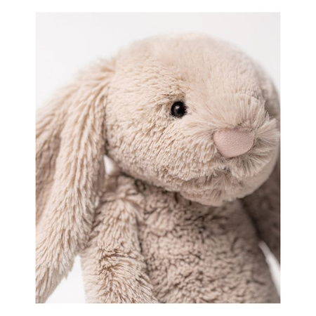 Jelly Cat Króliczek Beżowy 36 cm - miękka przytulanka Bashful Bunny od urodzenia, idealna na baby shower