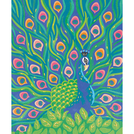 Janod Zestaw kreat. Malowanie po num Wspaniałe p