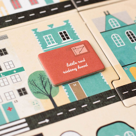 LONDJI Gra obserwacyjna dla dzieci, Postman - Listonosz