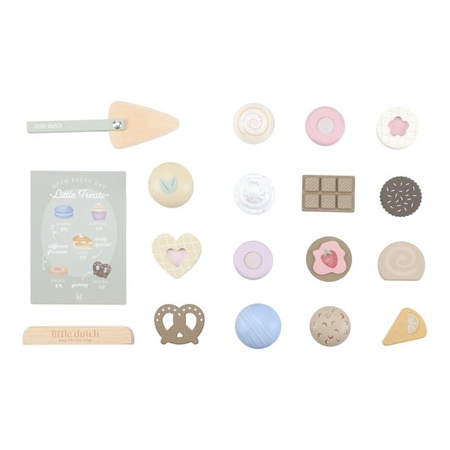 Little Dutch Patera z ciasteczkami FSC – drewniana, piętrowa zabawka dla dzieci 18m+