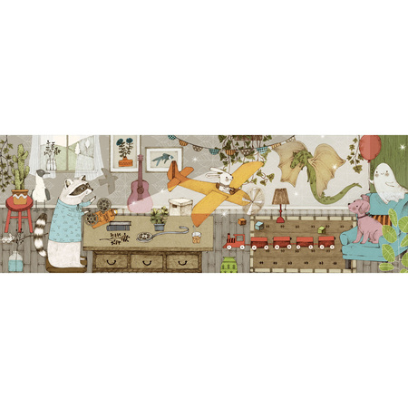 Djeco Puzzle - obserwacja POKAZ FILMOWY 100 elementów