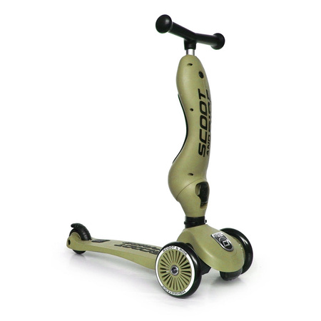 SCOOTANDRIDE 2w1 hulajnoga 1-5 lat Olive