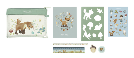 Little Dutch Zestaw artykułów papierniczych Forest