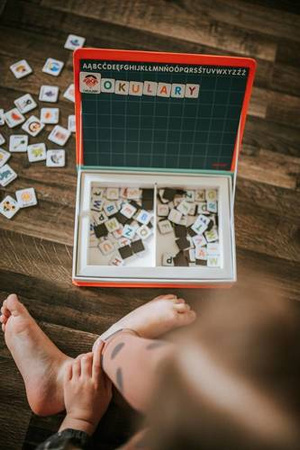 Janod Magnetyczna układanka Polski Alfabet Magnetibook