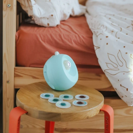 Kidywolf Projektor Ścienny Ocean Kidystar – projektor 360° z muzyką, Bluetooth i dyskami podwodnego świata