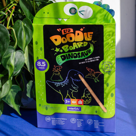 mierEdu Tablet graficzny LCD do rysowania - Dinozaur