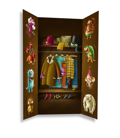 Potwory do szafy - kooperacyjna gra dla dzieci 3+