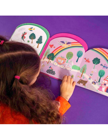 Bajkowy Świat Zestaw Naklejek Wielokrotnego Użytku Floss & Rock