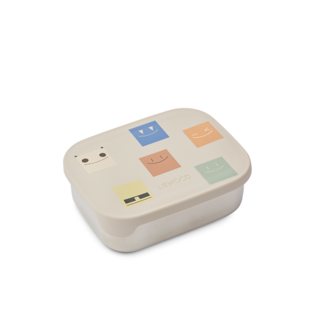 Liewood Arthur printed lunchbox Smiley / Sandy