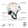 SCOOTANDRIDE Kask XXS-S dla dzieci 1-5 lat Ash