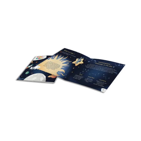 Kidywolf Projektor Ścienny Galaxy Kidystar – projektor 360°, muzyka, Bluetooth, 6 dysków, timer