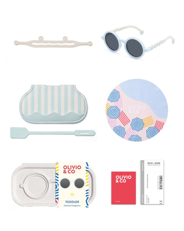 OLIVIO Round Sailing Blue Polarized 1-3