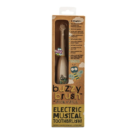 Jack N'Jill, Grająca elektryczna szczoteczka dla dzieci, z naklejkami