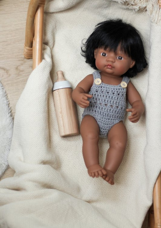 Butelka Drewniana dla Lalki Miniland Różana - Różany